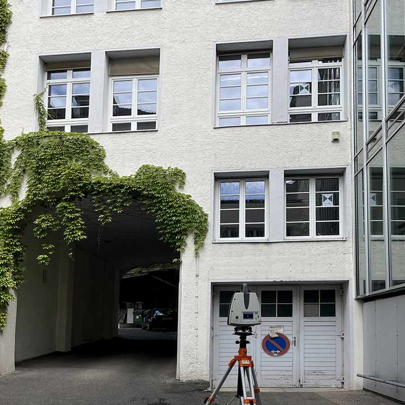 gebäudeaufmass 3d
